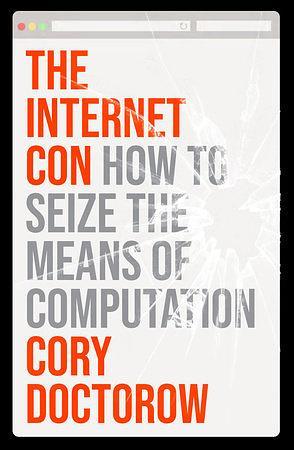 Book cover for The Internet Con