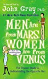 Book cover for Men are From Mars, Women are From Venus