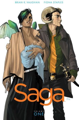 Book cover for Saga, Vol. 1