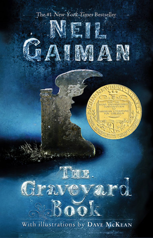 Book cover for The Graveyard Book
