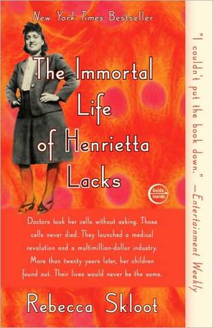 Book cover for The Immortal Life of Henrietta Lacks